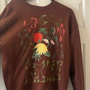 Market Studio Sweatshirt with Floral Design